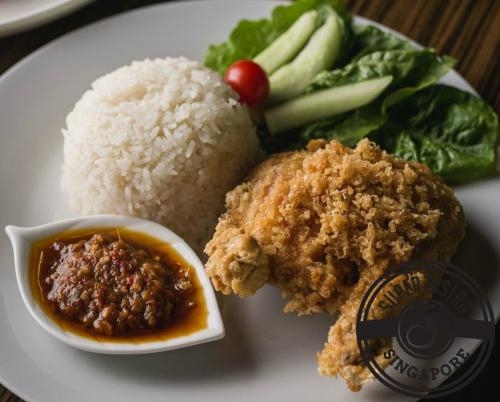 Nasi Ayam Penyet