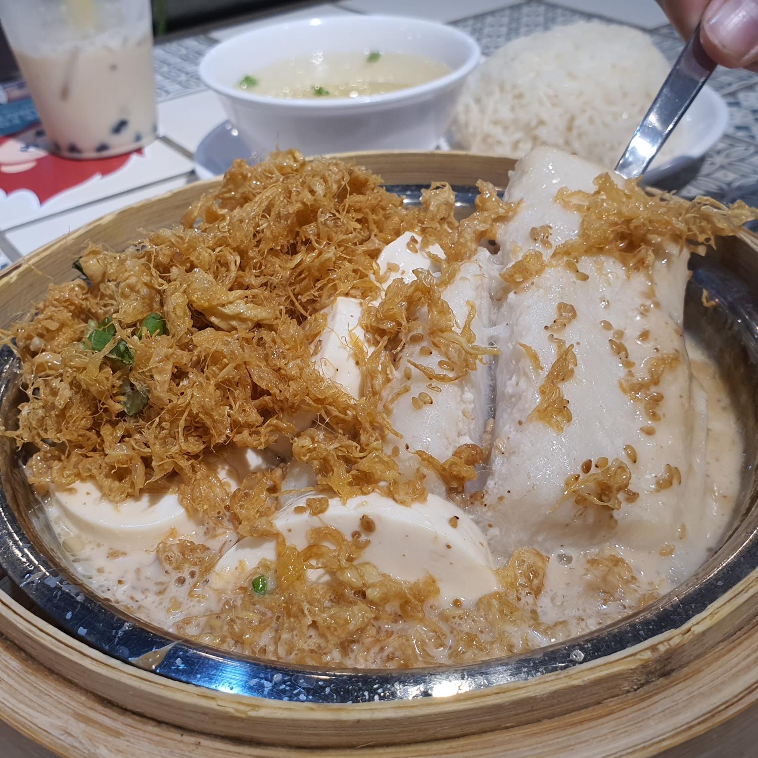 Steamed Sesame Fish