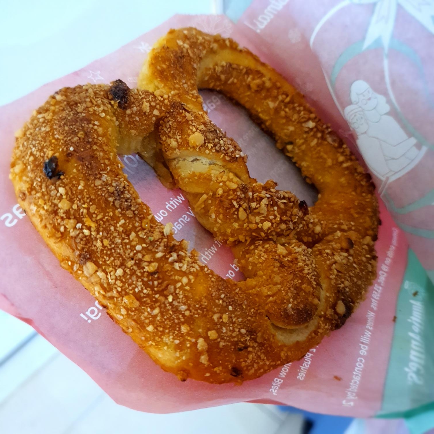 Almond Crunch Pretzel
