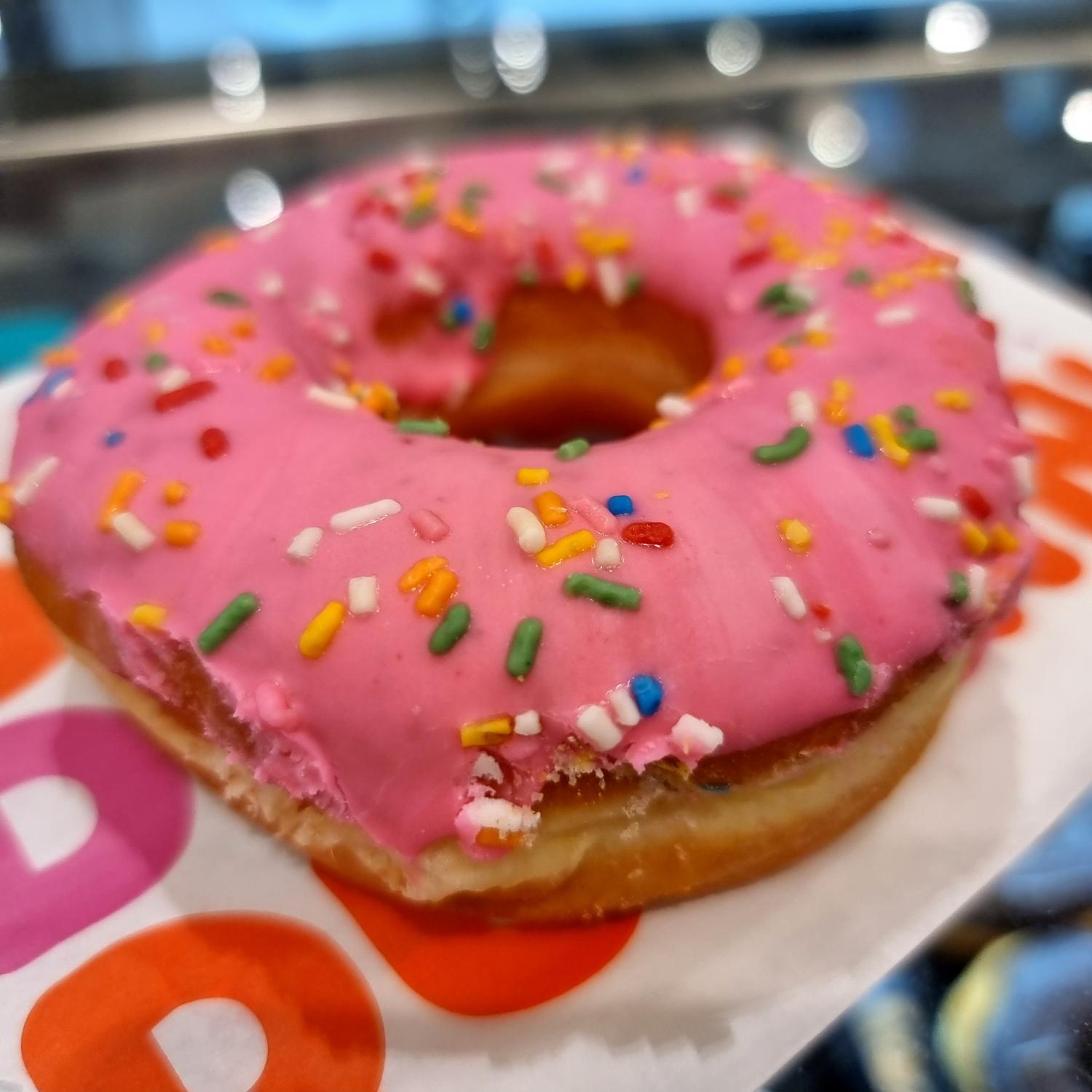 Strawberry Frost Donut