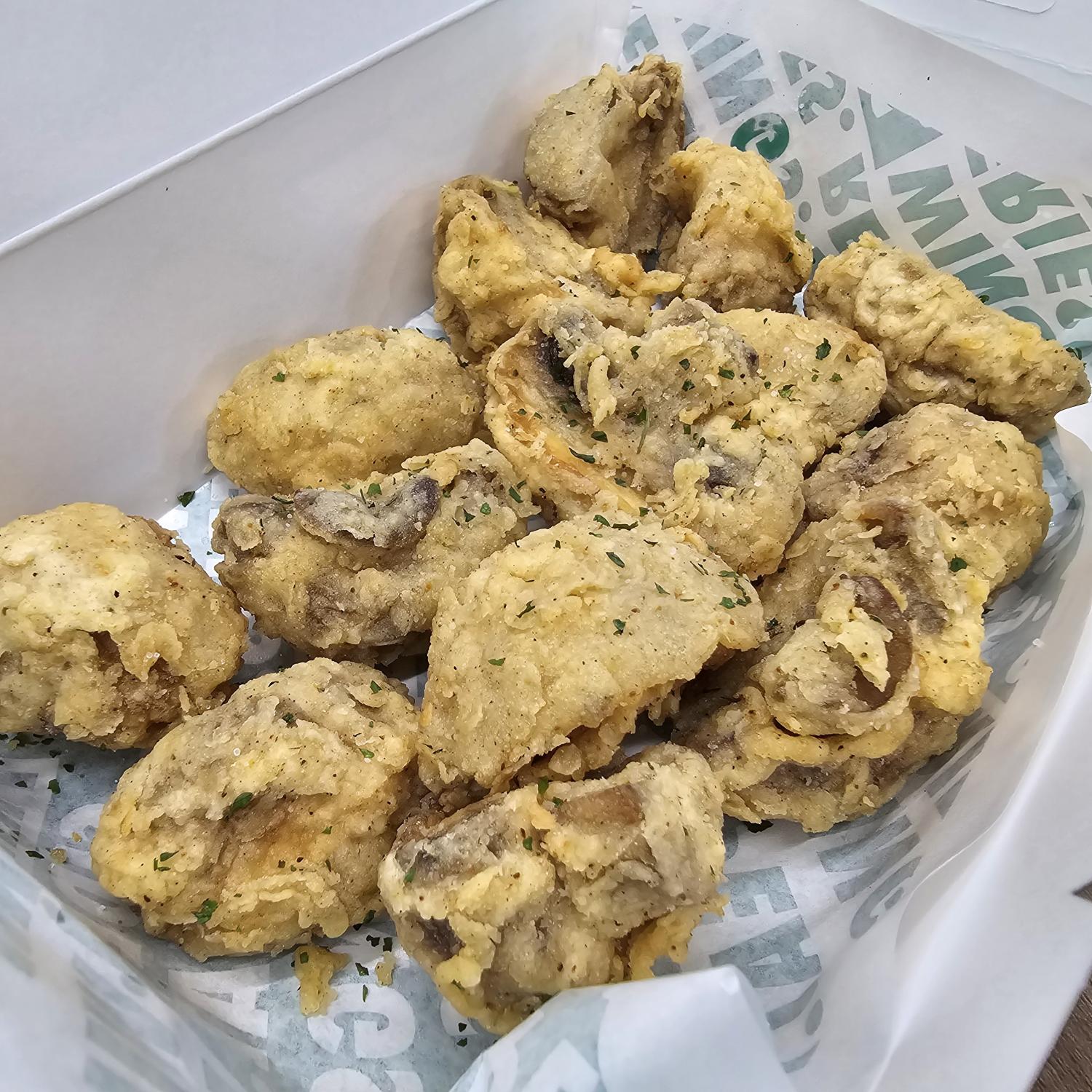 Mushroom Fritters