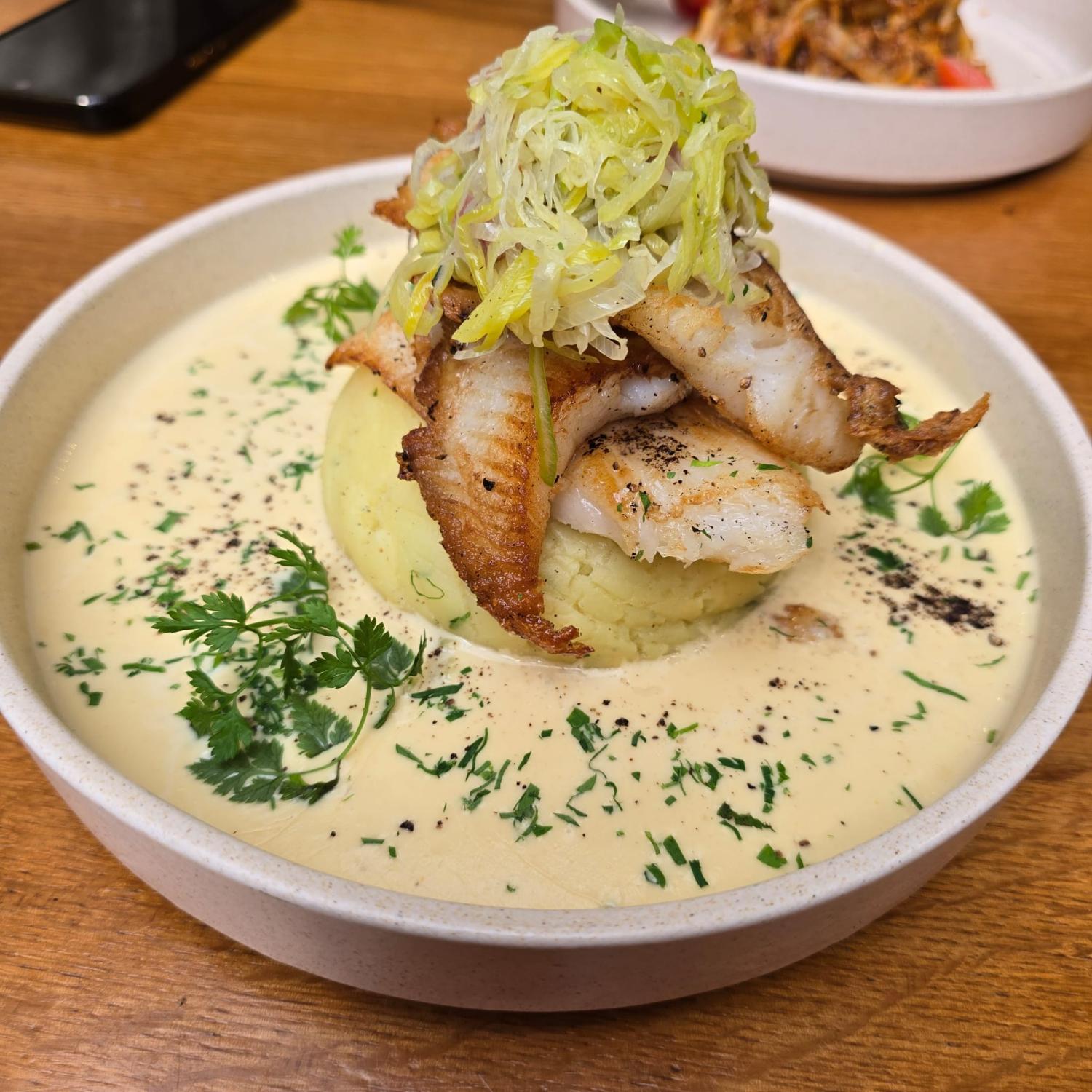 Halibut And Leek