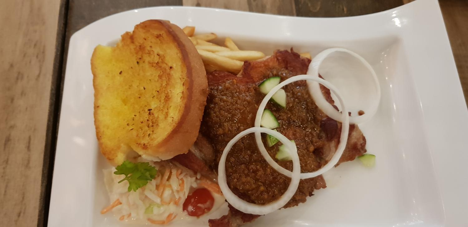 Satay Chicken Chop