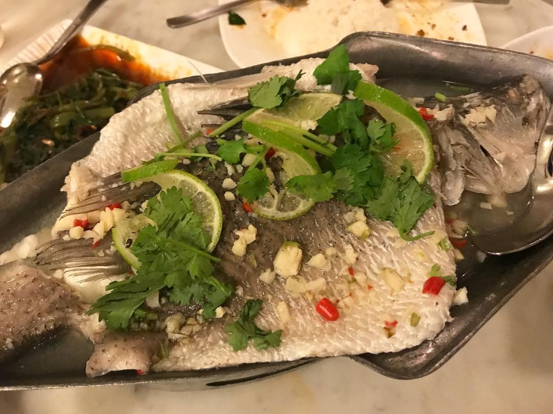 Steam Seabass