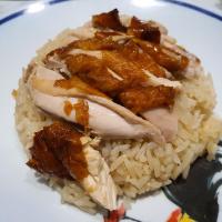 Food at Go-Ang Pratunam Chicken Rice