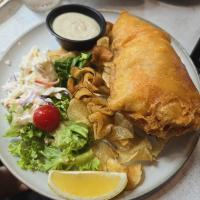 Seabass and Chips
