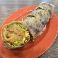 Food at Popiah & Rojak