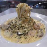 Food at KopiCuts Cafe