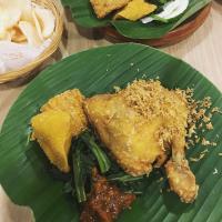 Food at Ayam Penyet Ria