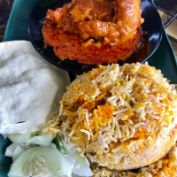 Food at Al-Hussain Restaurant